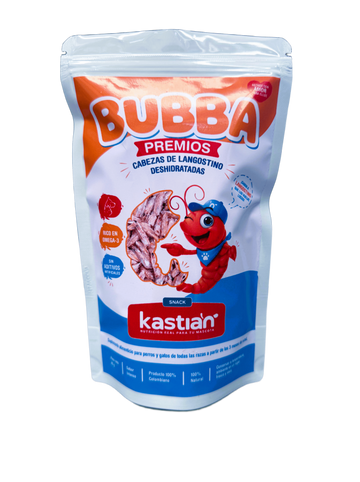 Bubbapremios cabezas de langostinos 40g